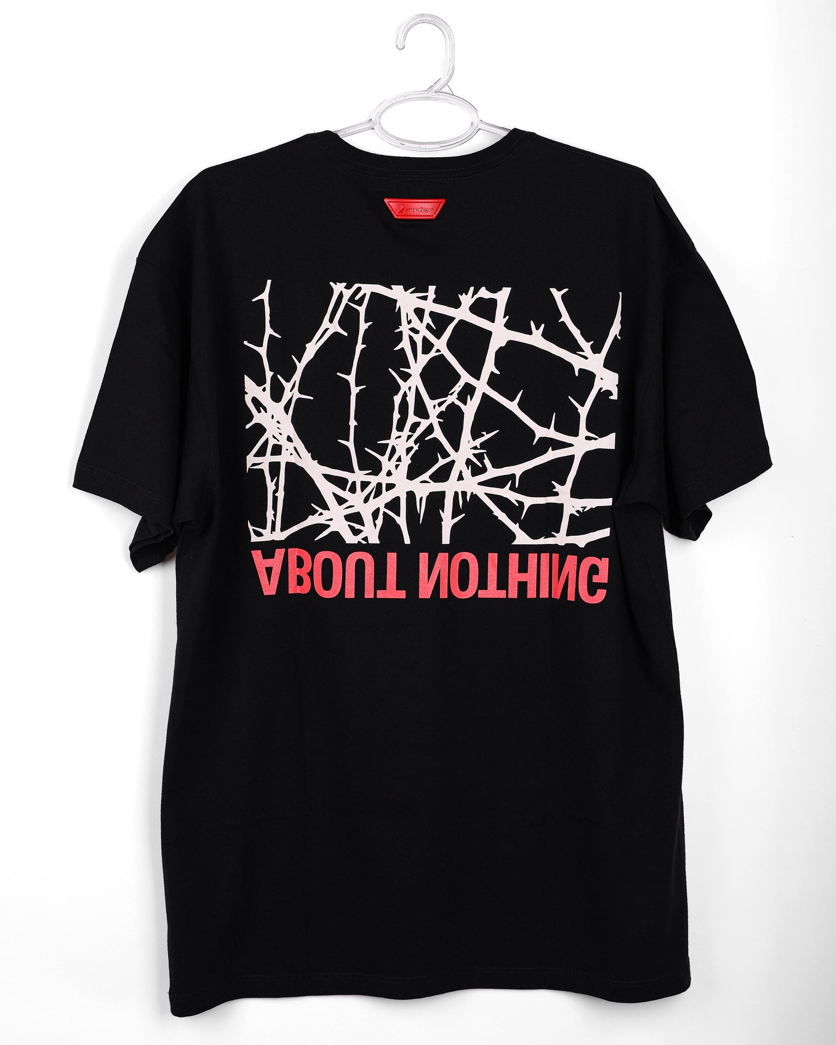 T-SHIRT [BLACK] // ABOUT NOTHING x RIDER