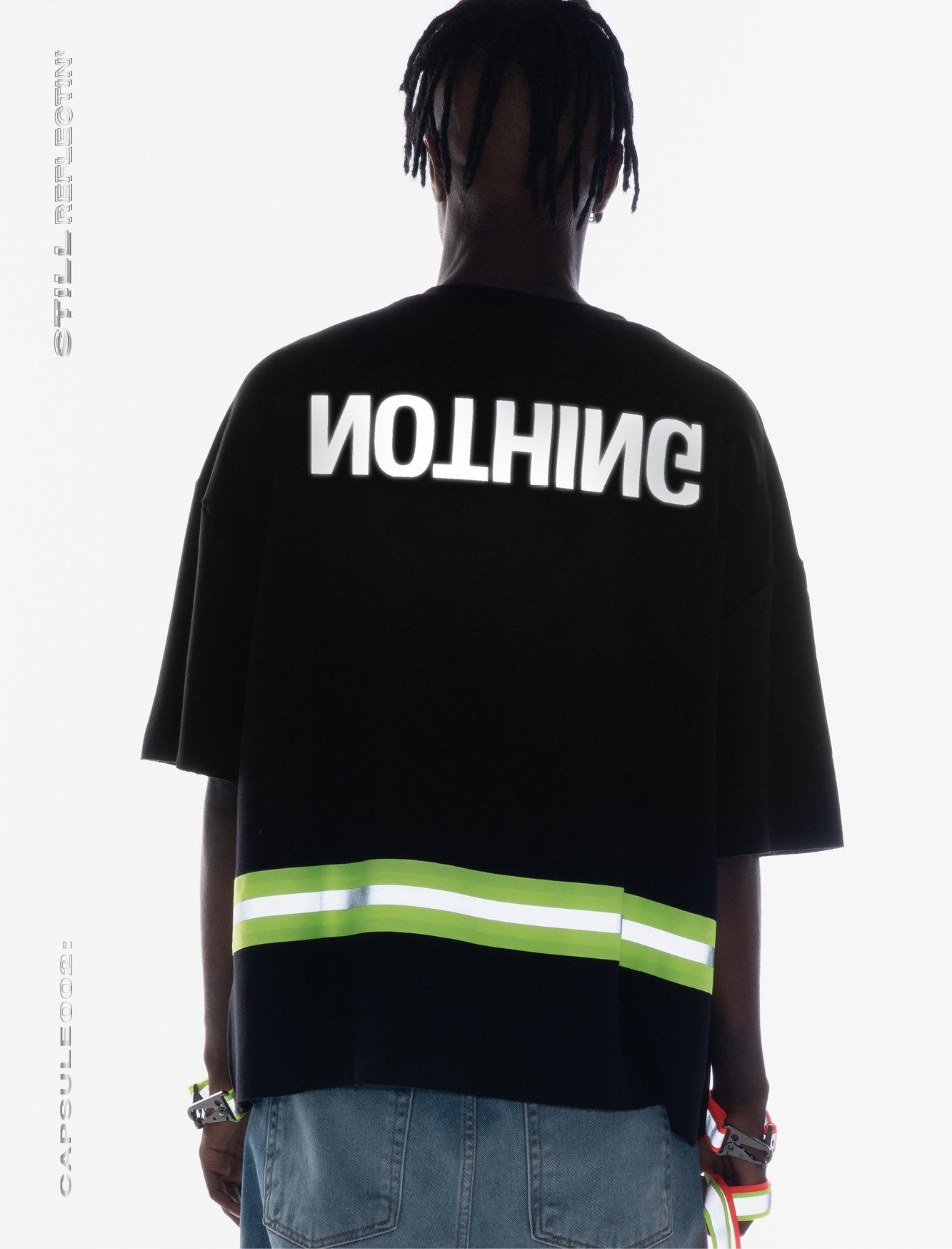 OVERSIZED T_SHIRT //REFLECTIVE STRAP  *SPECIAL EDITION [1/1] part. III
