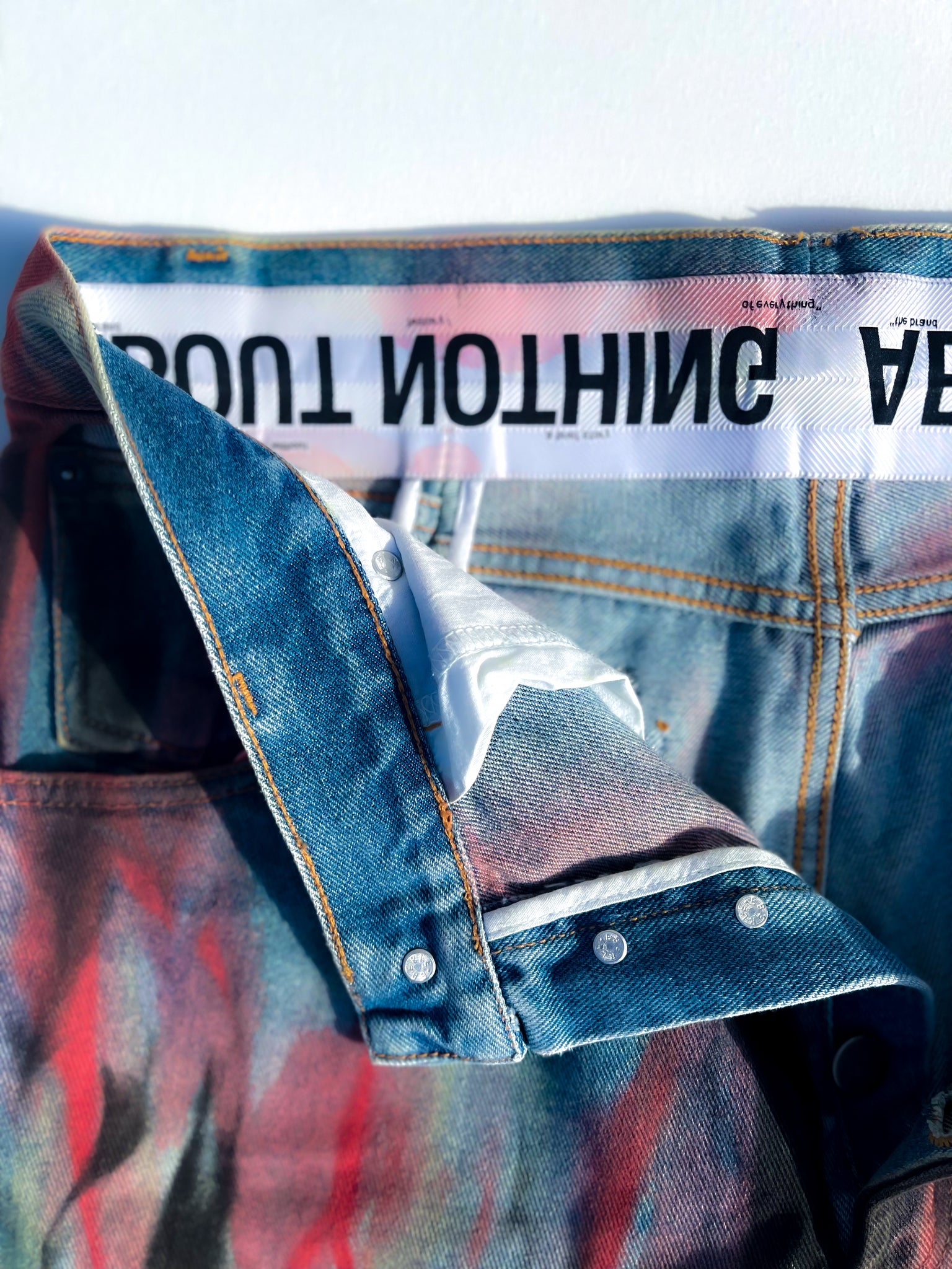 WORLDXIT x ABOUT NOTHING // 1 OF 1 ROCKSPORT JEANS D.01 [LARGE]
