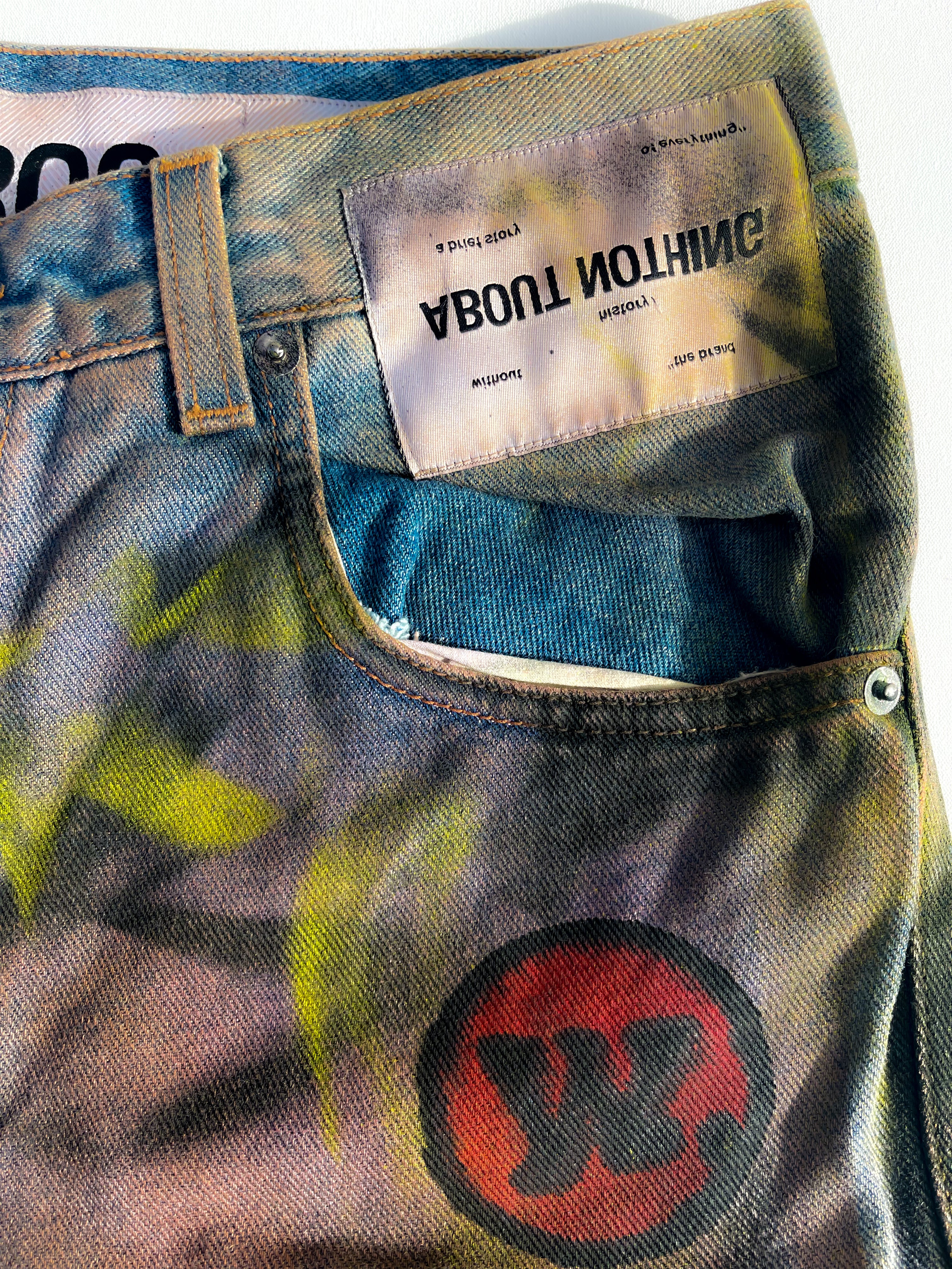 WORLDXIT x ABOUT NOTHING // 1 OF 1 ROCKSPORT JEANS D.04 [MEDIUM]