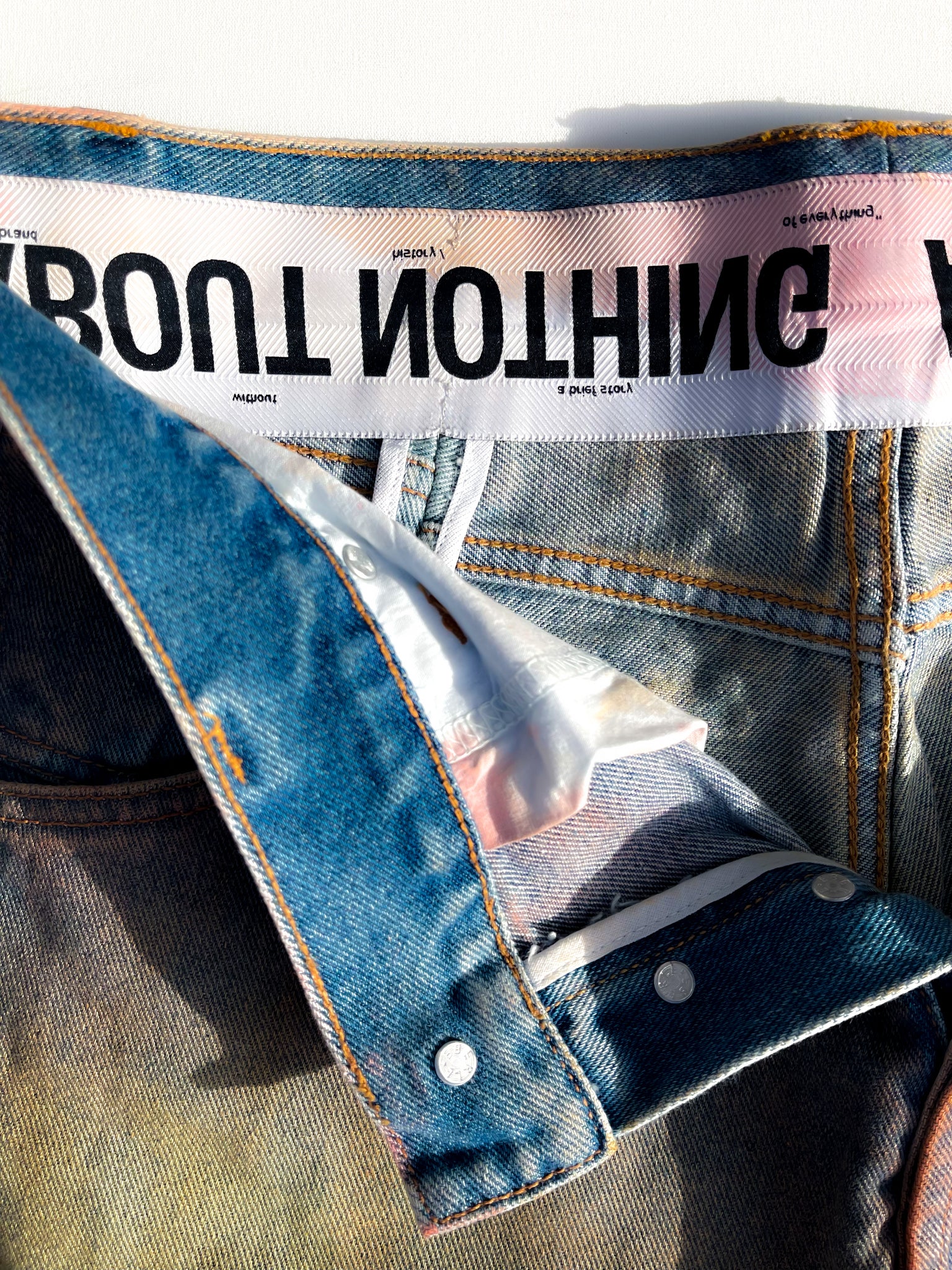 WORLDXIT x ABOUT NOTHING // 1 OF 1 ROCKSPORT JEANS D.05 [MEDIUM]